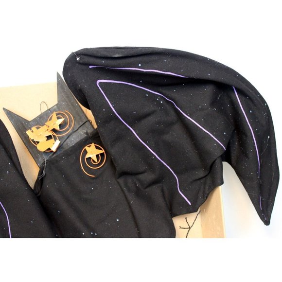 Wipe Outs Bat Splat Halloween Decor Indoor Outdoor Poseable Wings up to 50" - Picture 3 of 5